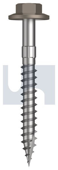 Type 17 Flanged Hex Head #12-11 X50 Gully - Cl4