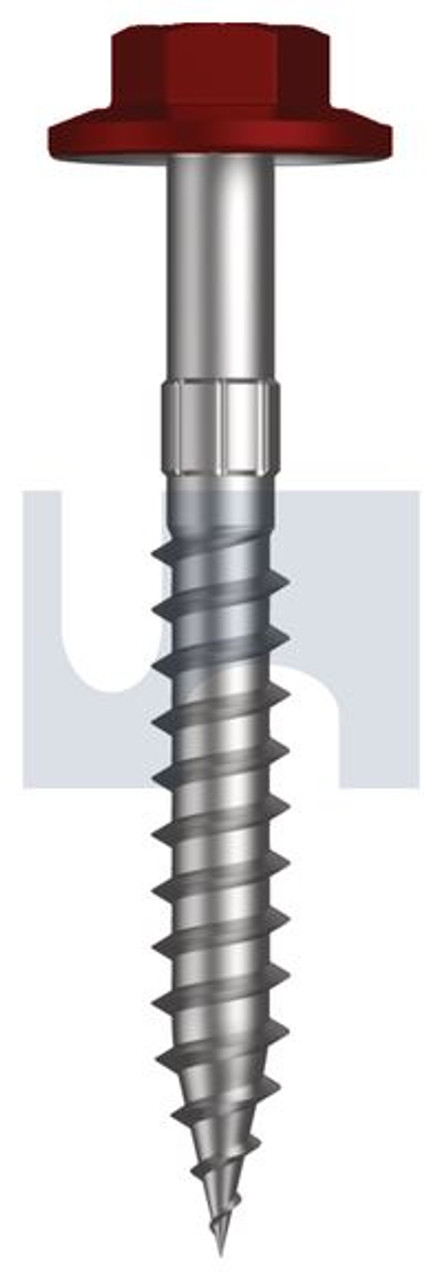 Type 17 Flanged Hex Head #12-11 X45 Manor Red (Scoria) -Cl4