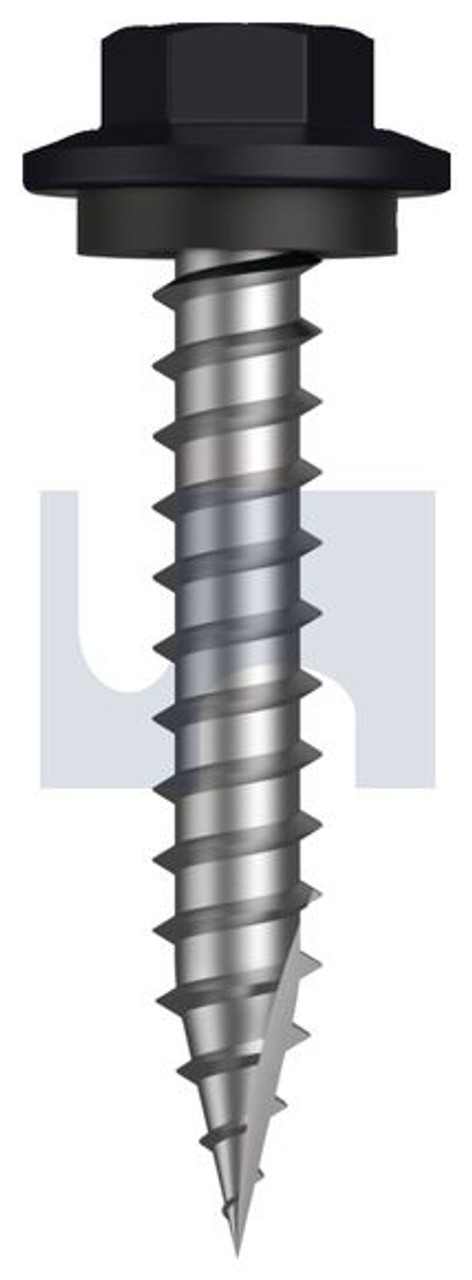 Type 17 Hex Head + Washer #12-11 X35 Night Sky (Ebony) -Cl4