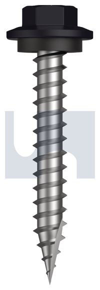 Type 17 Hex Head + Washer #12-11 X40 Night Sky (Ebony) -Cl4