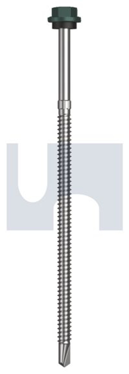 Metal Self Drilling Screw Hex Head + Washer #14-14 X150 Plantation - Cl4