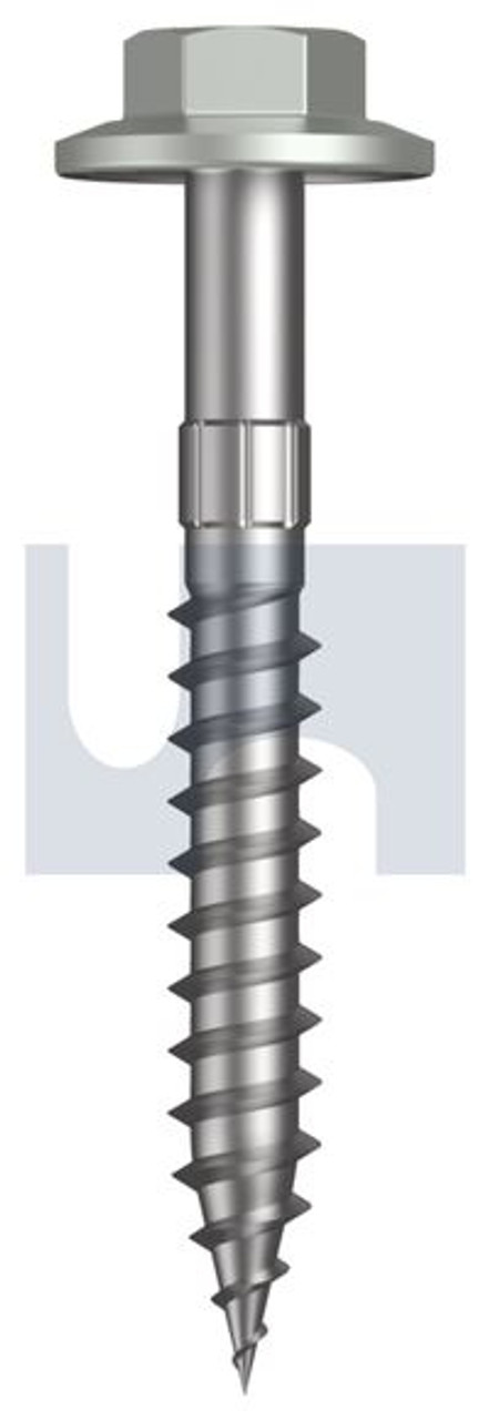 Type 17 Flanged Hex Head #12-11 X45 Shale Grey (Gull Grey) -Cl4