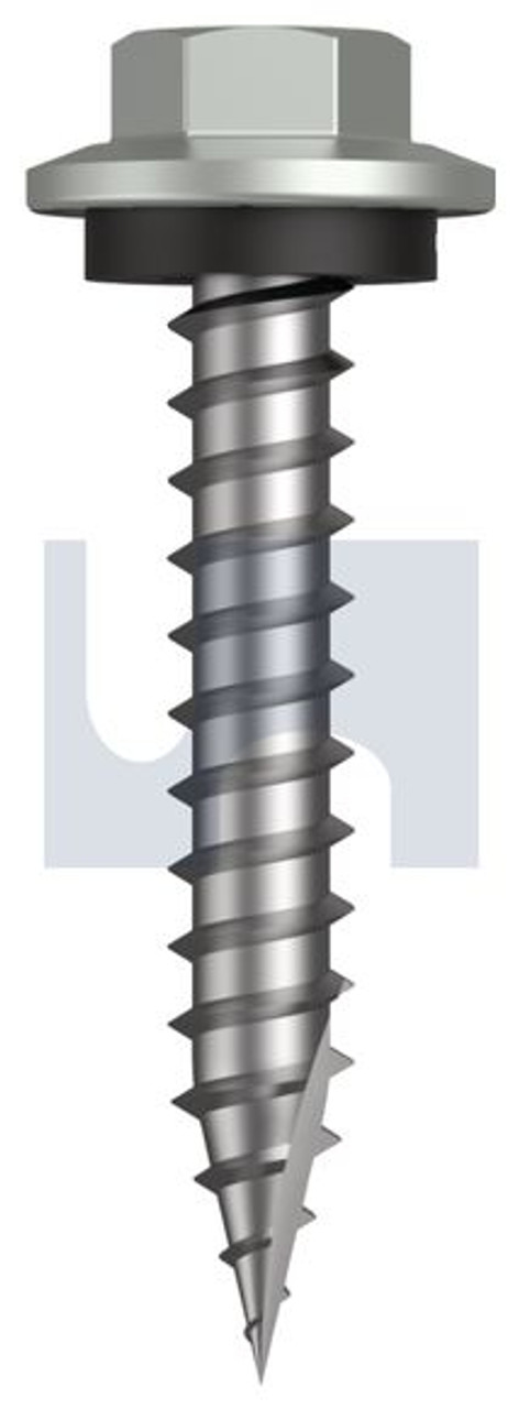 Type 17 Hex Head + Washer #12-11 X35 Shale Grey (Gull Grey) -Cl4