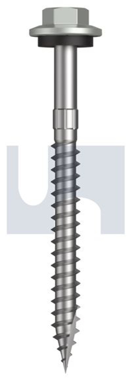 Type 17 Hex Head + Washer #12-11 X65 Shale Grey (Gull Grey) -Cl4