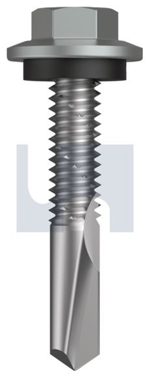 S500 Tiger Self Drilling Screw Hex Head + Washer #12-24 X32 Wallaby - Cl4