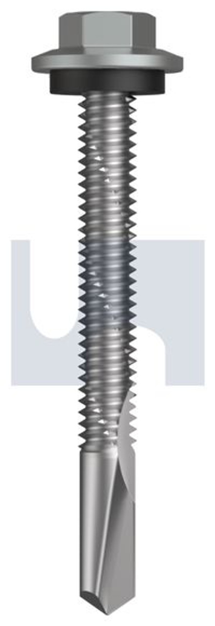 S500 Tiger Self Drilling Screw Hex Head + Washer #12-24 X50 Wallaby - Cl4