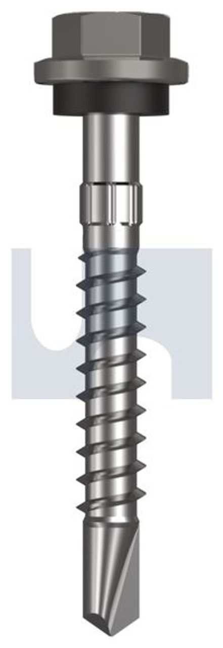 Metal Self Drilling Screw Hex Head + Washer #14-10 X50 Wallaby - Cl4