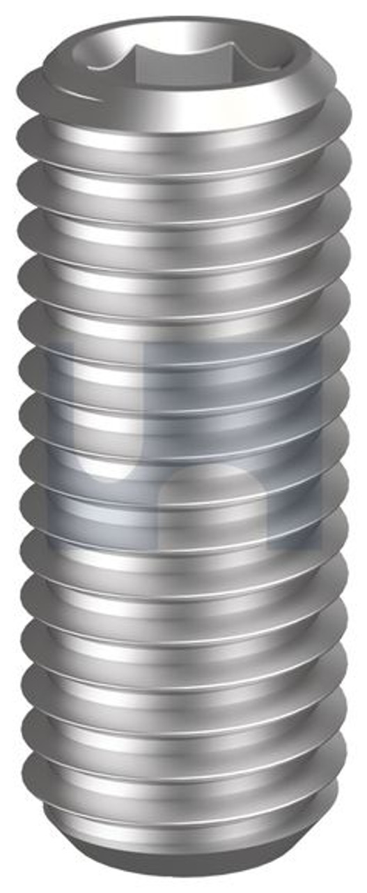 Socket Grub Unc Cup Ss304 4-40 X 3/8 Ansi B18.3 Pk100