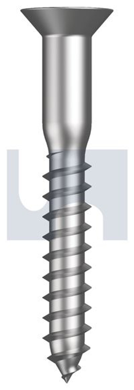 Wood Screw Csk Xr Ss304 #8 X 1-1/2 Jis B1112 Pk200