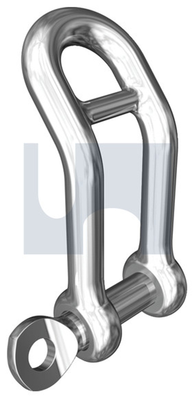 Shackle D Double Bar Ss316 M6 X 27 Hec
