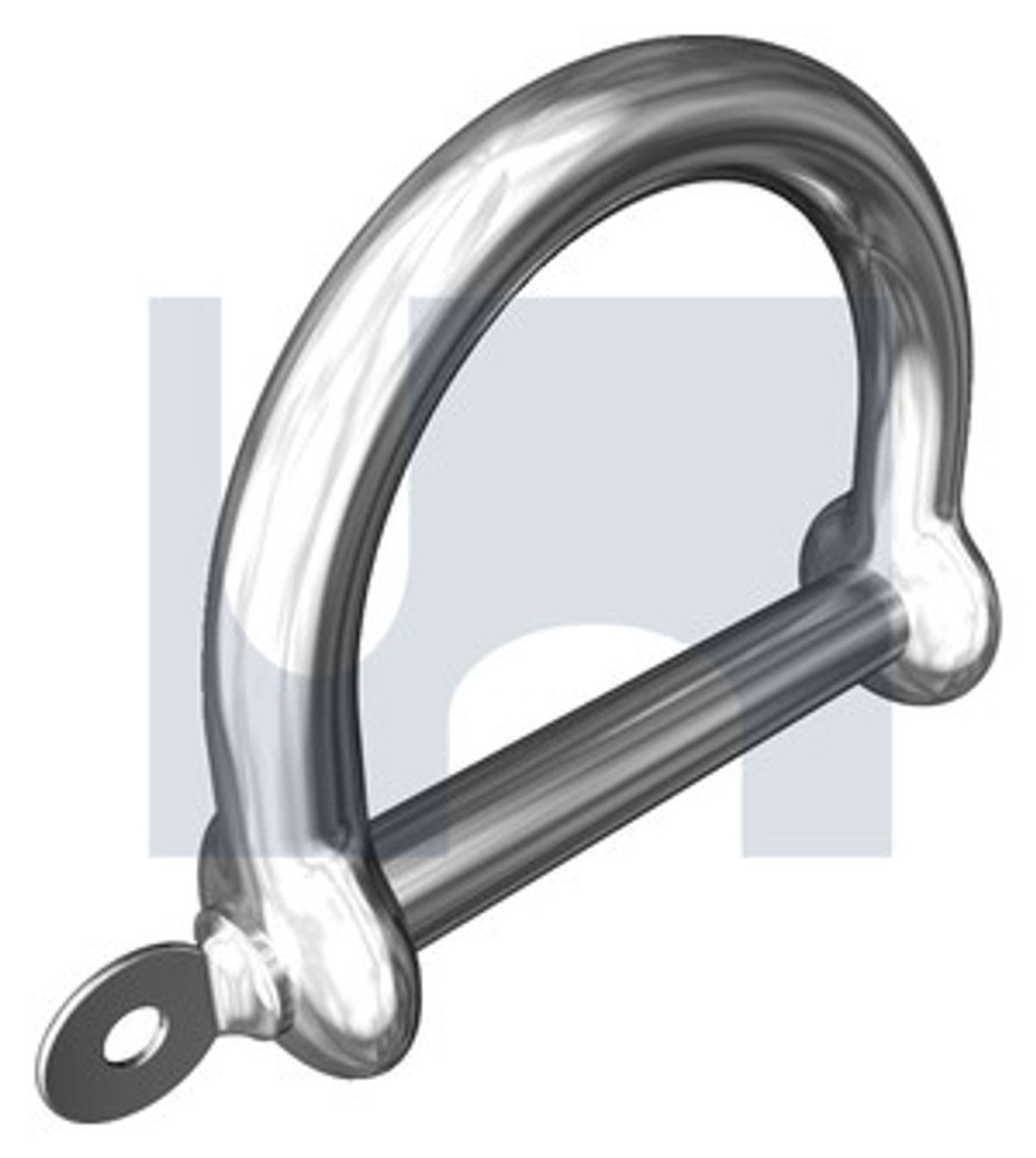 Shackle Wide Mouth Ss316 M12 X 72 Hec