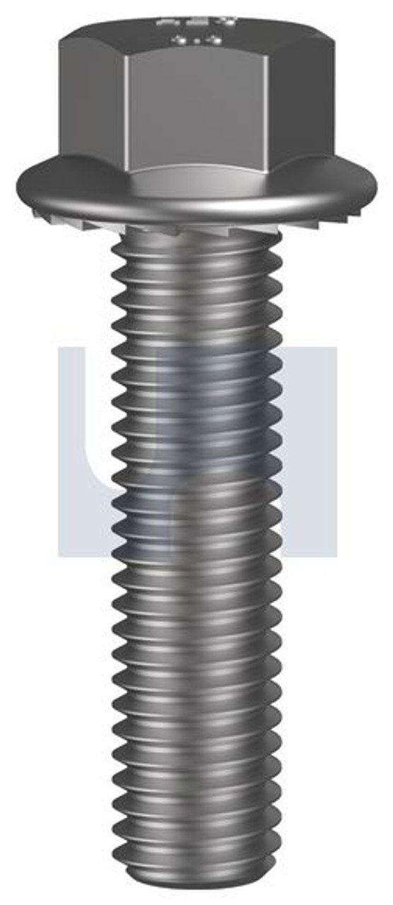 Bolt Hex Flg Zp M5 X 16 Din6921/Cl 8.8 Zinc Plated (Rohs Compliant)