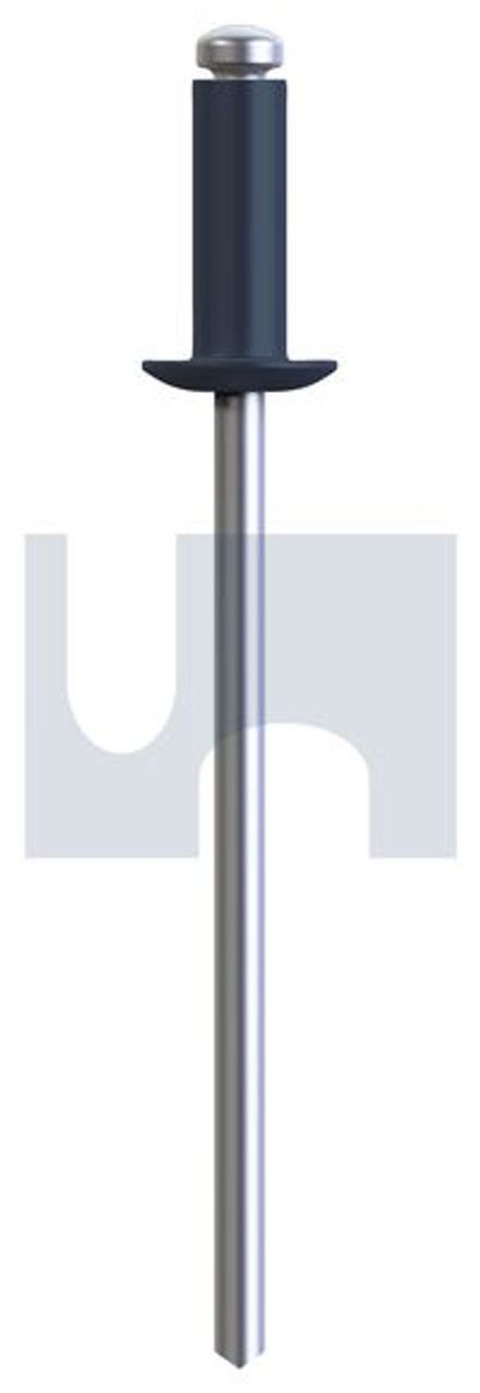 Rivet Dome Hd 73As2 - 4-3 (3.2 X 8) Pk 1000 Ironstone