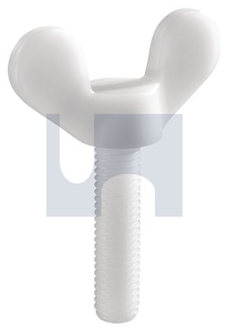 Thumb Screw Nylon Natural M5 X 10 Din316