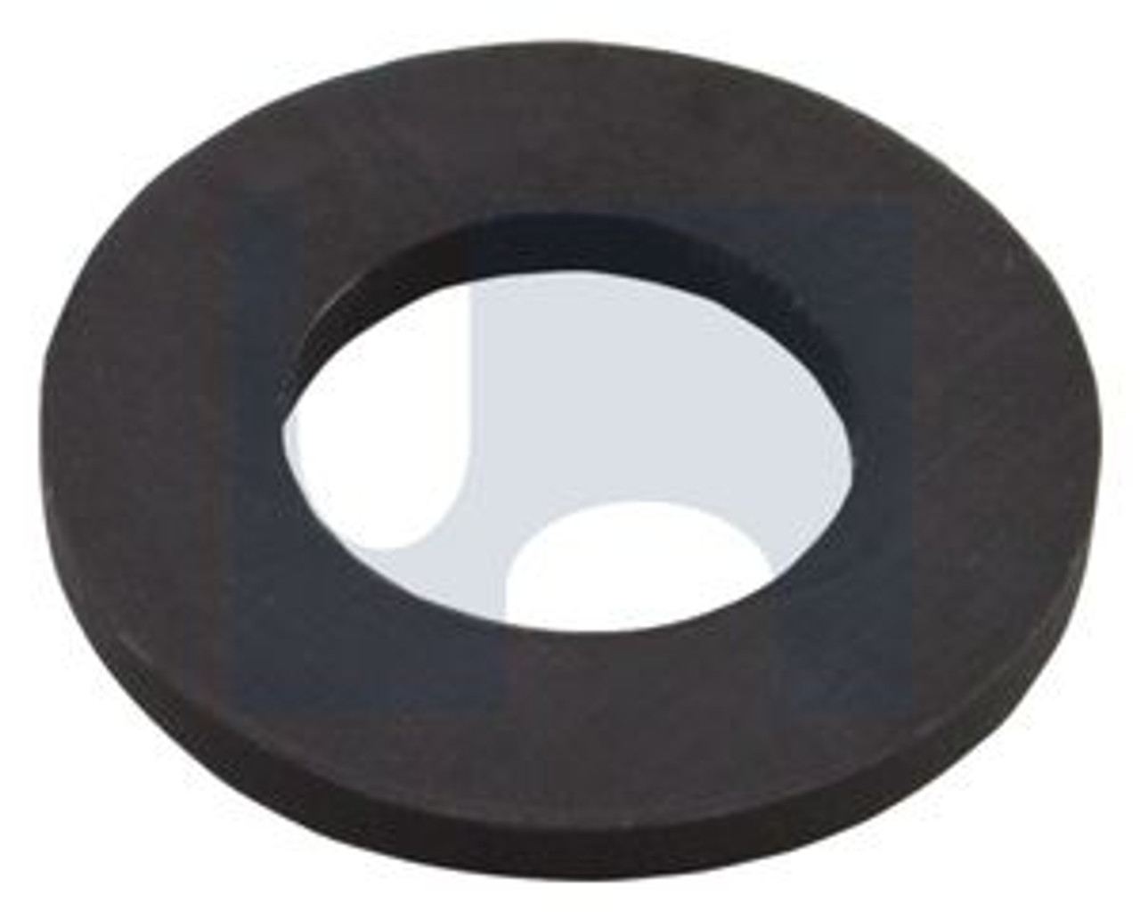 Flat Round Washer Nylon Black Uv Stable M10 X20.0X2.0
