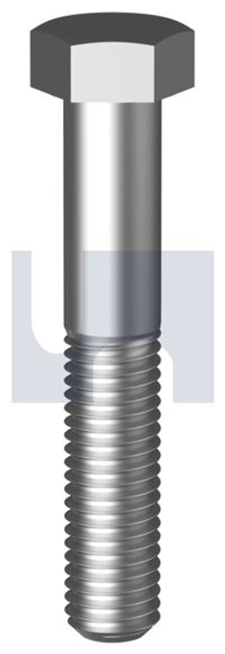 Hex Bolt Bsw Ss316 1/2 X 3 Bs1083