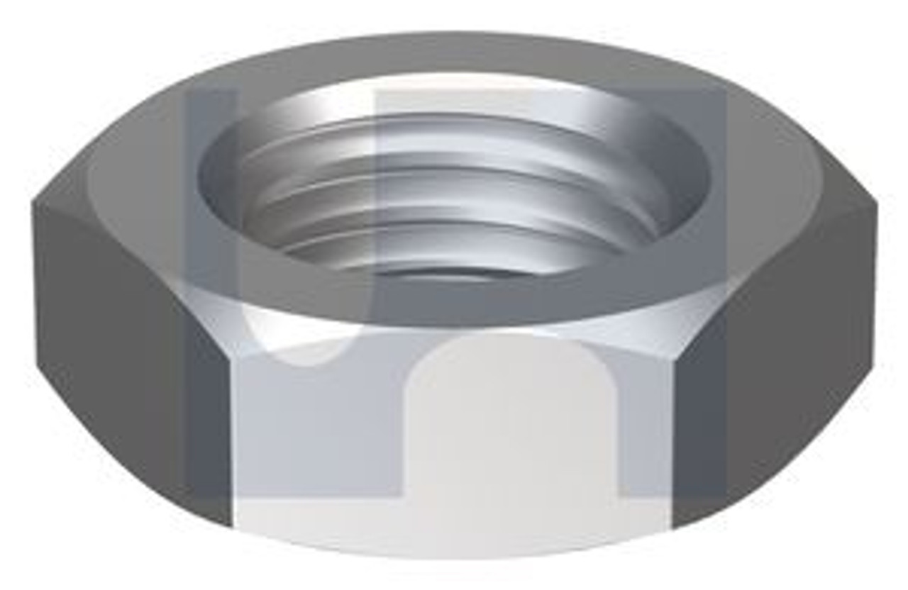 Hex Nut Thin Unf Ss316  5/16 Ansi B18.2.2