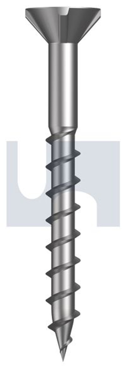 Needle Pt Countersunk 304 Stainless #8-10 X 42 Square Drive #2