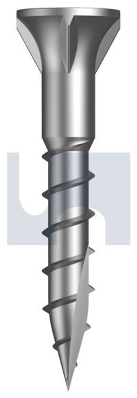 Type 17 Bugle Batten-4 Rib 316 Stainless #6-10 X 25 Square Drive