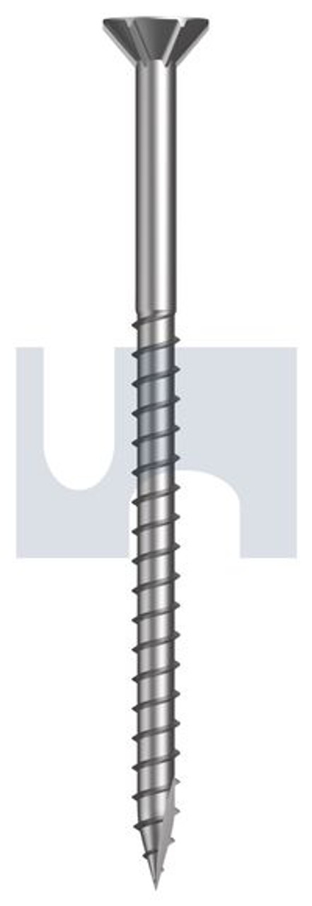 Type 17 Self Embed Head 316 Stainless #10-12 X 75 Square Drive