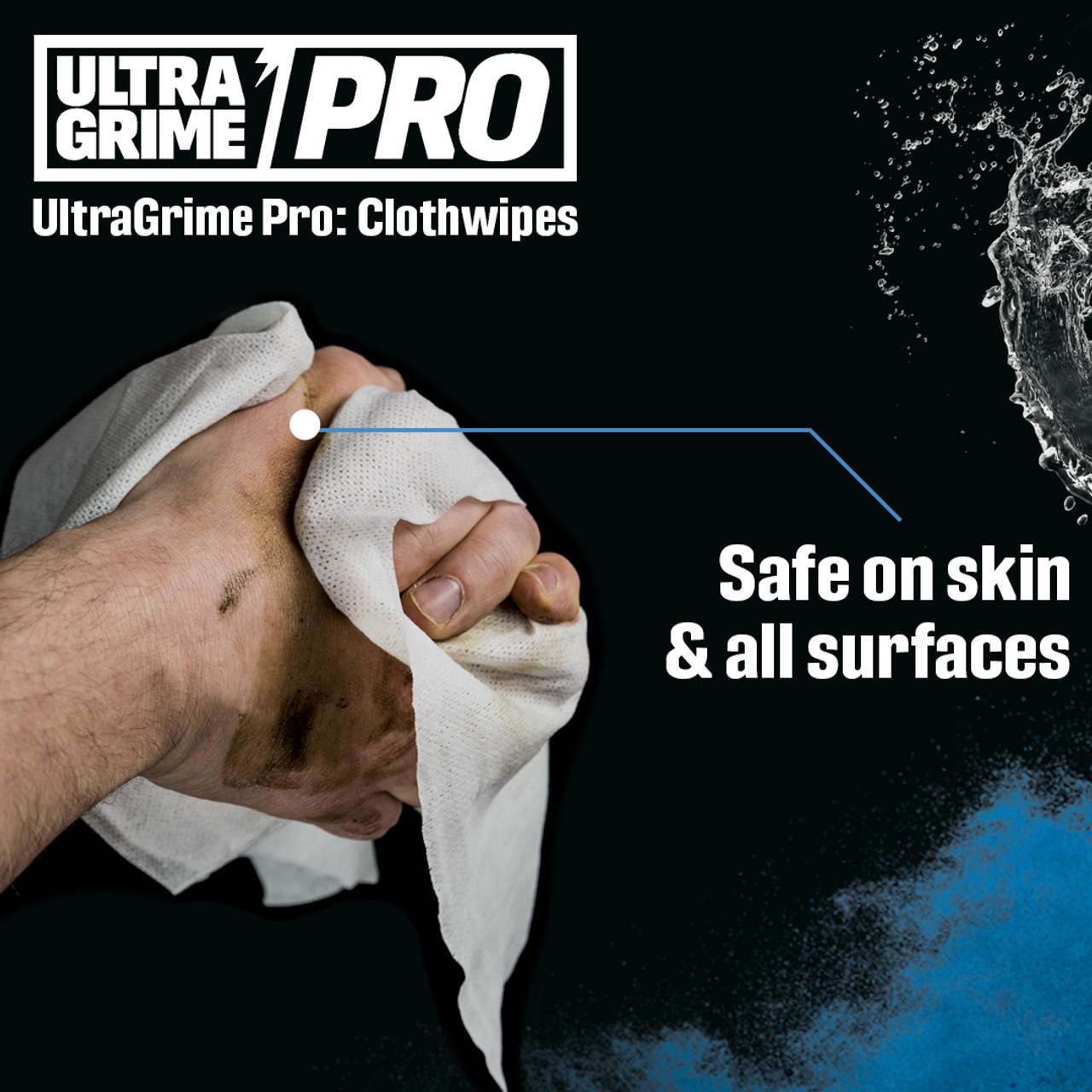 UltraGrime® wet wipe - product