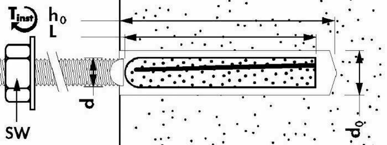 Mva Chemical Capsule: 24 X 210 ( Suit M24 Stud)