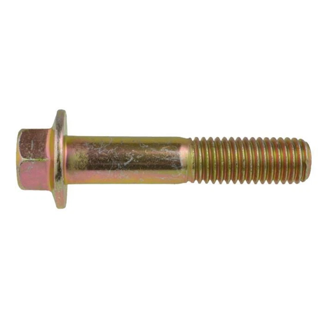 Flange Bolt Grade 8.8 M8 x 100 Zinc Yellow Non-Serrated
