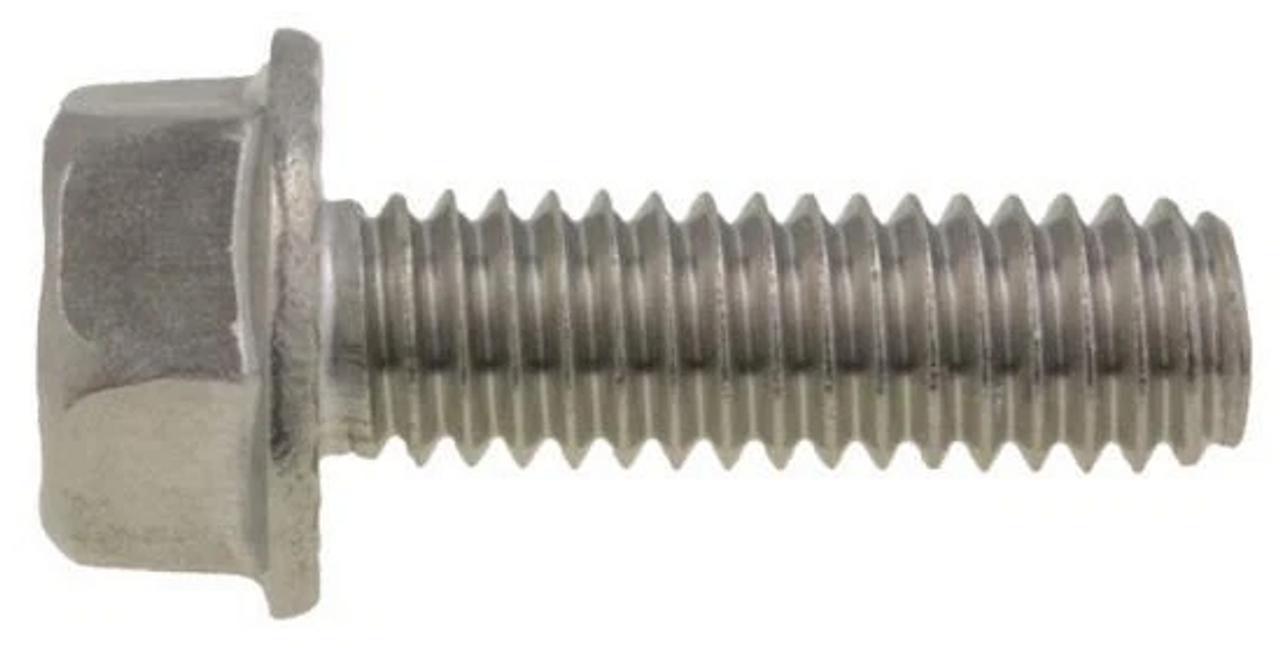Flange Bolt UNC 1/4" X 1/2" Stainless Steel 304 Serrated