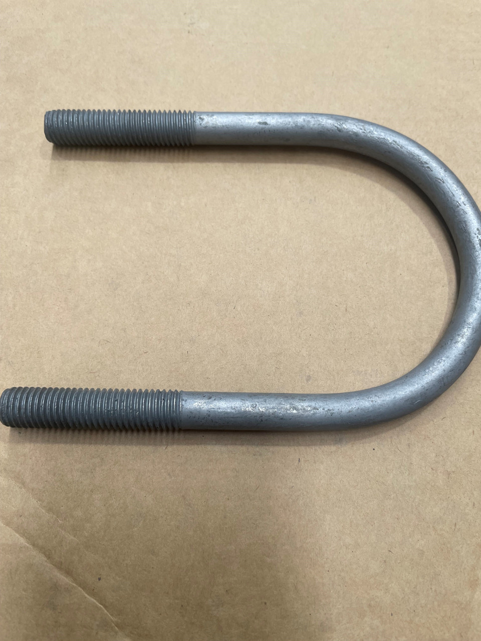 45mm x 140mm (1/2" BSW 1-3/4 x 5-1/2) Galvanised Round U-Bolts