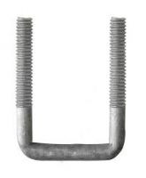 40mm x 140mm (1/2" BSW 1-1/2 x 5-1/2) Galvanised Square U-Bolts