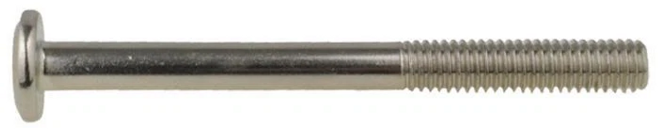 M6 x 70 Furniture Connector Bolt Nickel Finish