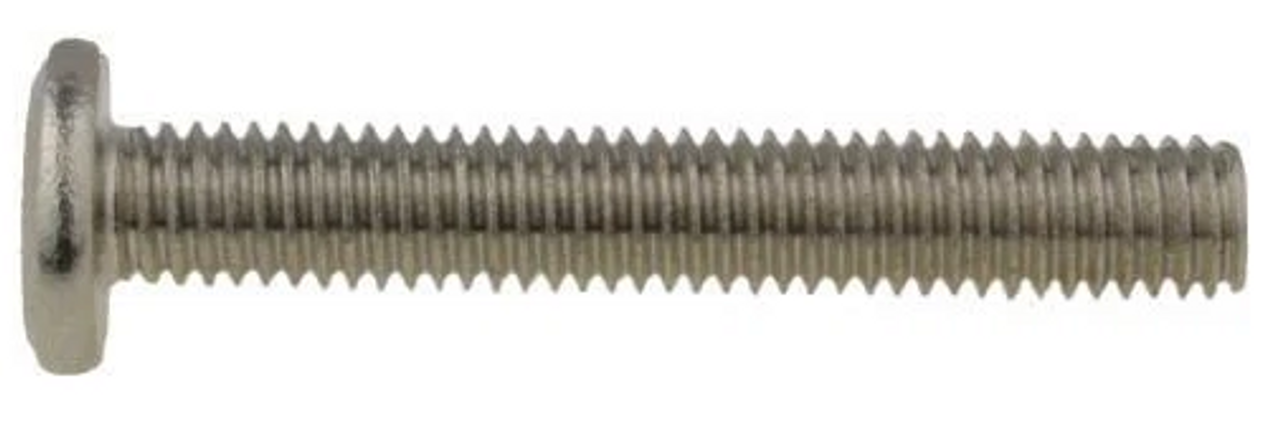 M8 x 60 Furniture Connector Bolt Nickel Finish