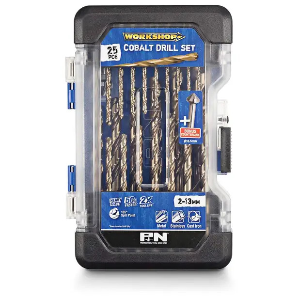 P&N Cobalt Drill Set 25pce