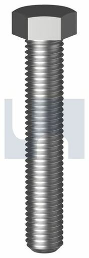 Setscrew Hex Zp M8 X 100 As1111.2/Cl 4.6Zinc Plated (Rohs Compliant)