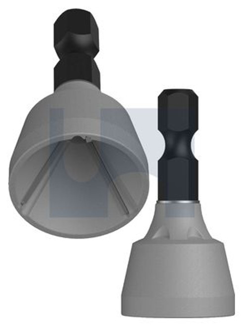 Allthread Outer Reamer Chrome Finish Standard Drive Bit 1/4 M19