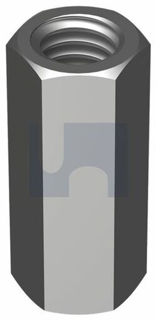 Hex Coupler Zinc Plated (Rohs Compliant) Hec / Class 5 M10 X 30