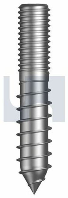 Bsw Lag Screw Zinc Plated (Rohs Compliant) Hec / Mild Steel 5/16 Bsw X  2-1/2