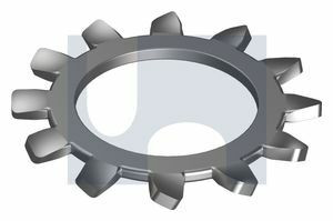 Washer Lock Ext Tooth Zpm12X20.25X1.0 Ifi 532 Type A