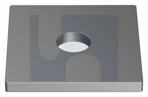 Washer Flat Square Hdg M12X65X6 Hec/Mild Steel