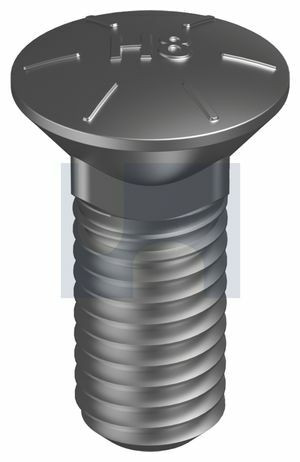 Unc Plow Bolt Sq Neck Plain Hec / Grade 8  3/8 X  1-1/4