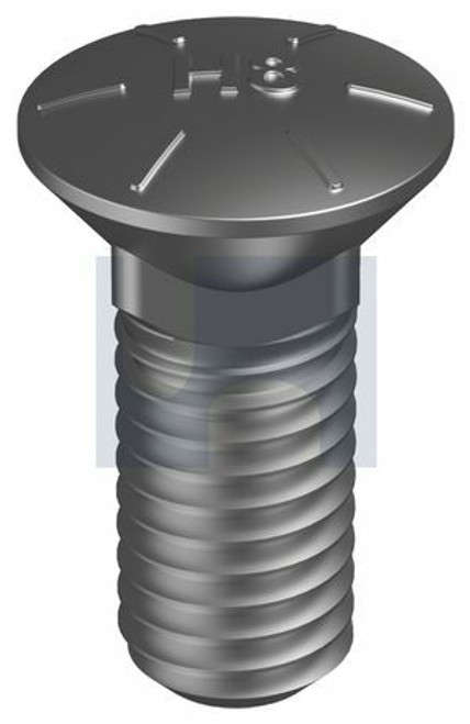 Unc Plow Bolt Sq Neck Plain Hec / Grade 8  1/2 X 3