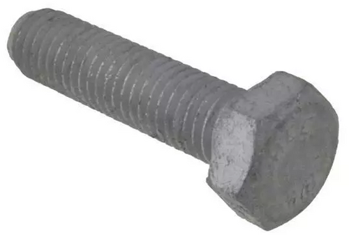 Hex Set Screw M8 x 70 Hot Dip Galvanised 8.8