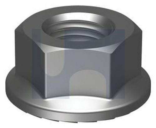Nut Hex Serrated Pln M20 Iso4161/Cl 10