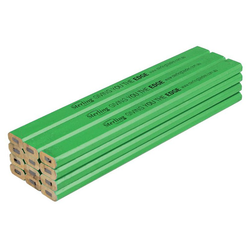 Sterling Builders Pencil - Green Hard Lead