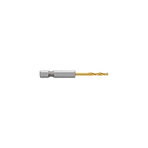 2.5Mm | Hss Impact Hex Drive Drill Bit | Gold Series