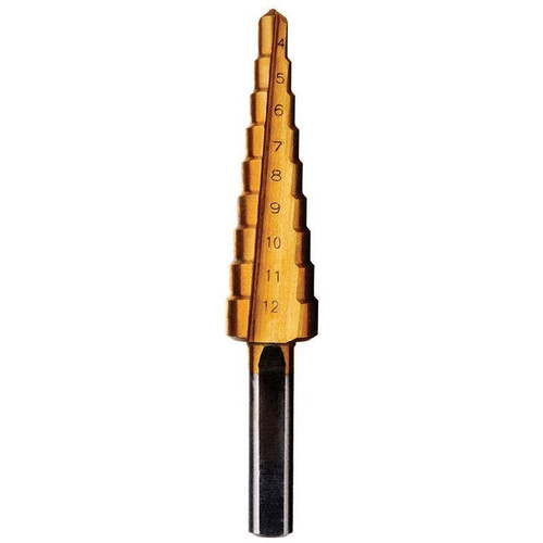 4-12Mm Straight Flute Step Drills