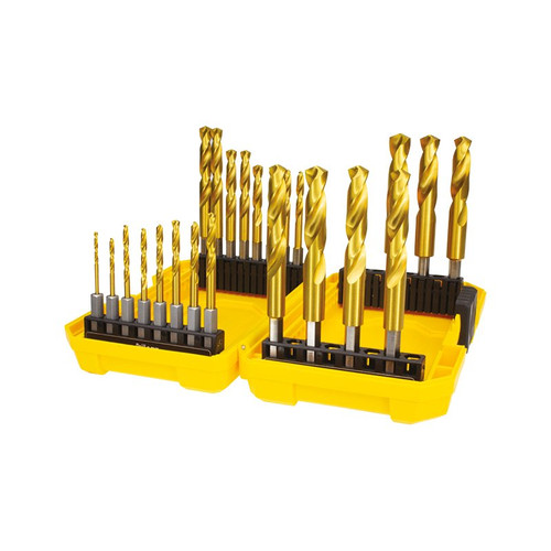 23 Piece Hss Impact Hex Drill Set | Gold Series