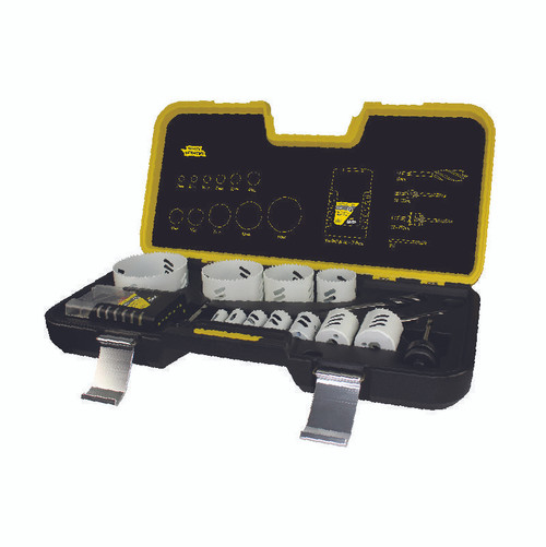 Plumbers 16 Piece: Ultimate White Pointer Holesaw Kit Plumbers 16 Piece: Ultimate White Pointer Holesaw Kit