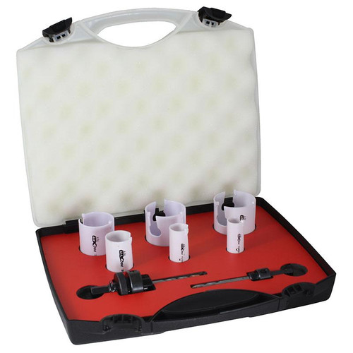Plumbers 8 Piece: Tct Multi-Purpose Holesaw Kit Plumbers 8 Piece: Tct Multi-Purpose Holesaw Kit