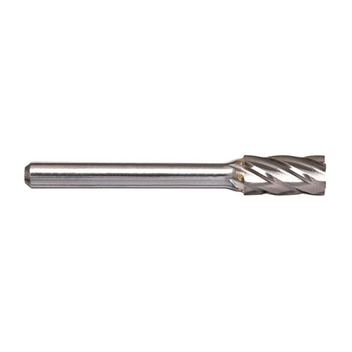 1/2In Cylindrical Carbide Burr With End Cut - Aluminium Cut
